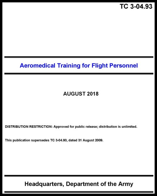 TC 3-04.93 Aeromedical Tng for Flt Personnel - 2018 - BIG size